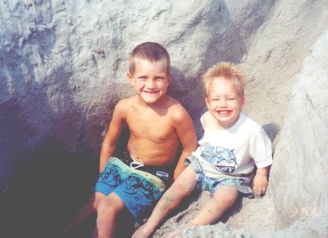 A beach house; Actual size=240 pixels wide